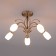 Ceiling chandelier Ginevra, 40W, E14, 60x60x37 cm
