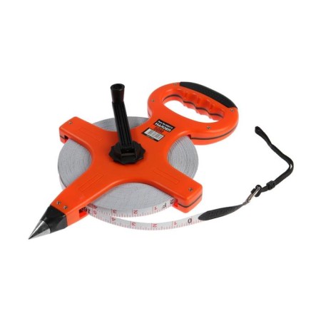 Geodetic roulette Harden 580215, open case, Fiberglass tape, 50m