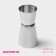 Dzhigger Dolyana "Metallic", 15/30 ml, stainless steel