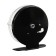 Inertial coil, metal plastic, diameter 6.5 cm, black-transparent color, 701