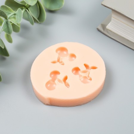 Silicone Mold "Three Cherries" 1.8x1.9 cm-2