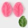 Mold "Leaf of Tropical Plants", silicone, 2 pcs, 6.5 × 4 × 2.3 cm, color mix