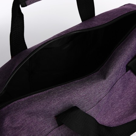 Sports bag with lightning, long belt, purple color-2
