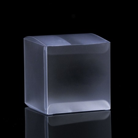 Pvc folding box, matte 10 x 10 x 10 cm