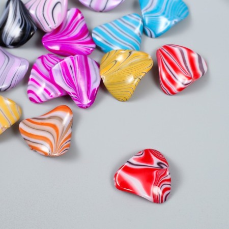 Beads for creativity plastic "Lesson stains" Set 20 grams 0.5x2.4x2.4 cm-1
