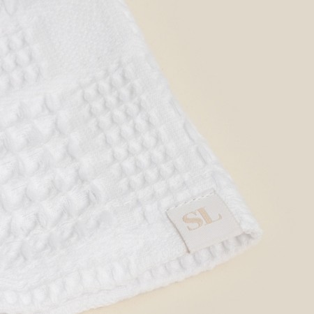 Welfare Women's bathrobe SL Home: Chess "Blanc de Blanc", size S, 100% cotton, 340 g/m2-10