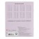 Notebook of 12 sheets in a large cage "Folk. Lilac", covered covered paper