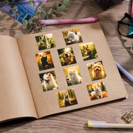 Stickers Set "Best Friends", 6 x 7 cm, 10 pcs-3