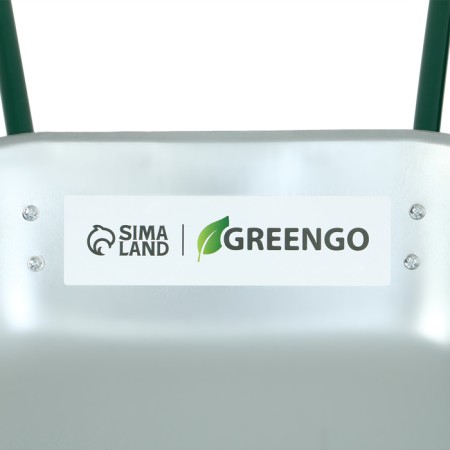 Garden wheelbarrow, single -wheeled: cargo/p 120 kg, volume of 65 l, Greengo-13