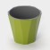 Kashpo for flowers with an insert "Palermo", 1.8 liters, olive color