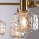 Freya FR5366CL-05BS Fero, 650x650x550 mm ceiling lamp, E14, 5x40W, brass color