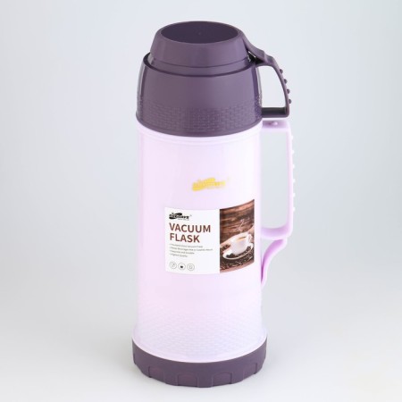 Thermos 1.8 l, with a glass flask, retains heat 12 hours, with a mug, mix-1