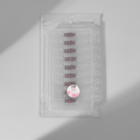 A set of jars for storing little things, d = 1.5 × 3 cm, 18 pcs, in a container, 15 × 8 × 2 cm-6
