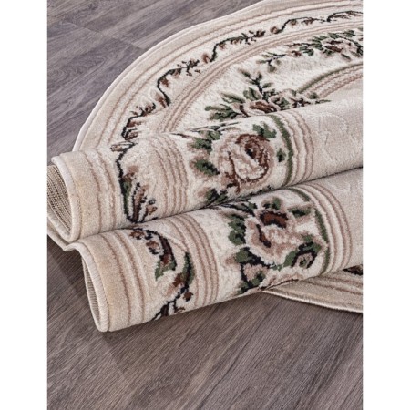 Oval Merinos Gavana carpet, size 250x400 cm, color Beige-1