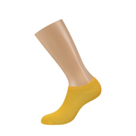 Women's socks shortened Mini Fresh, size 35-38, Giallo color-1