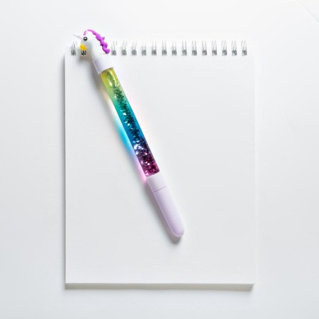 Pen - shaker, blue color “Compose your fairy tale”, mix-3