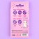 Children's false nails "flowers", 24 pcs