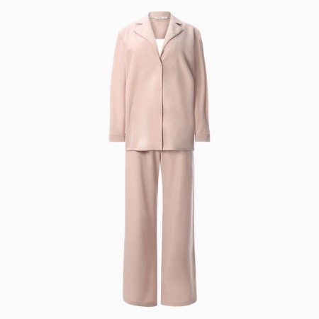 Female set (shirt, trousers, top) KAFTAN "BASE" p. 44, powder-4
