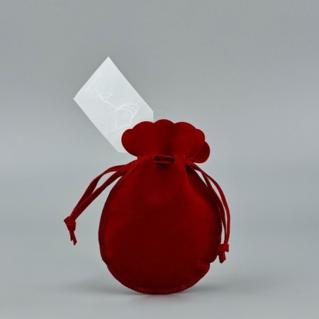 Sucker “flower”, red, embossing, 9 × 12 cm-2