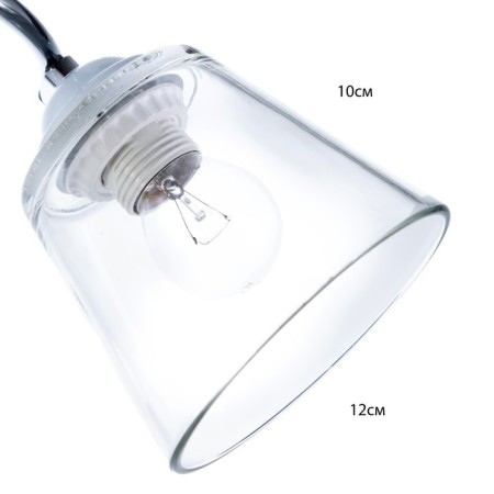 Aisha chandelier 2he27 40W chrome 45x26x27 cm Bayerlux-5