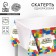 The single tablecloth “Happy Birthday”, puzzles, 180 x 137 cm
