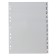 A set of A4 Office-2000 sheets, for months Jan-dek, 12 sheets, gray, plastic 120 μm