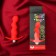 Vibration massager, red, 9.5 cm d = 2.7 cm