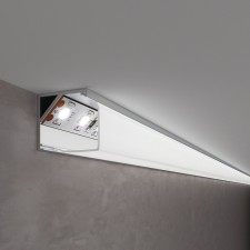 Profile square angular aluminum Elektrostandard, for LL-2-ALP009 2000X16X16 mm LED strips