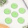 Set of candles of tea aromatic, 6 pcs, apple