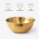 Salette bowls Sphere, 950 ml, 1.55 liters, 2.4 liters, 3.4, with a measured scale, stainless steel, set 4 pcs, gold