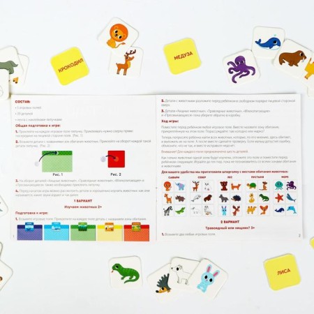 Developing set-soroter “Find the general. Animals ", 3+-5