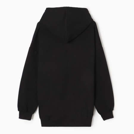 Feminine hoodies, black color, one size (42-46)-4