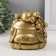 NECKE Polystone for bronze "Hothee with children" 10.8x10x9.5 cm