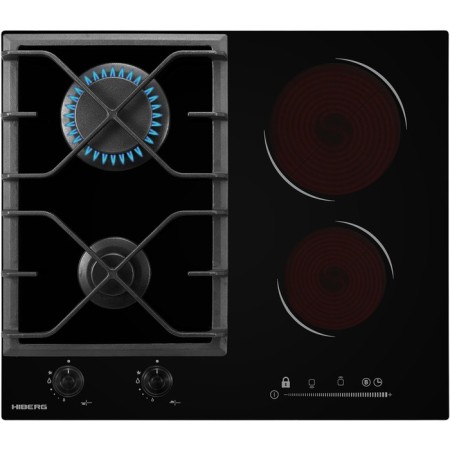 Hoberg VM 6020 B hock surface, combined, 4 burners, black