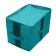 Cofr for storing things, turquoise color