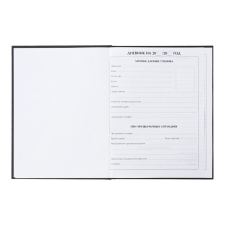 Universal diary for grades 1-11, "gravity", solid cover 7BC, glossy lamination, 40 sheets-4