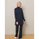 Female jumper, size 50, dark blue color
