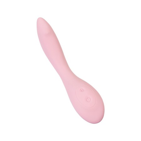 Jos Mitzi G-Spot vibrator, with a stimulating ball, 21 cm, silicone, pink color-6