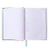 Leduced Diary A5, 160 sheets, Attomex. Orion, solid boumvinyl cover with foam rubber, liesse, block 70 g/m2, green