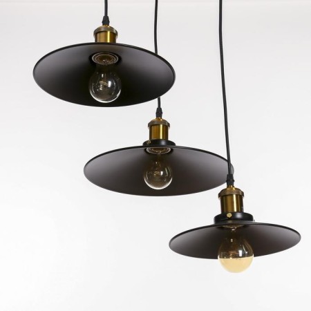 Bayerlux chandelier "Quake" 3x40W black E27 30x30x10 cm-1