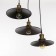 Bayerlux chandelier "Quake" 3x40W black E27 30x30x10 cm