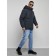 Male jacket, size 58, dark blue color