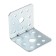 Saver -reinforced corner 40 x 40 x 40 x 1.5 mm, galvanized