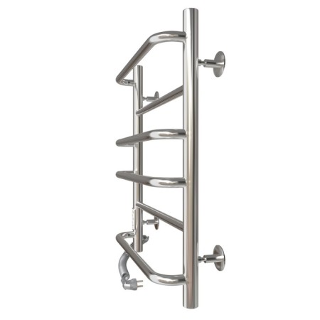 Electric towel "Sanprise" Euromix P6, 450x600 mm, left, chrome-3