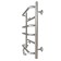 Electric towel "Sanprise" Euromix P6, 450x600 mm, left, chrome