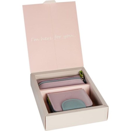 Gift set: wallet/keyboard, lilac color-1