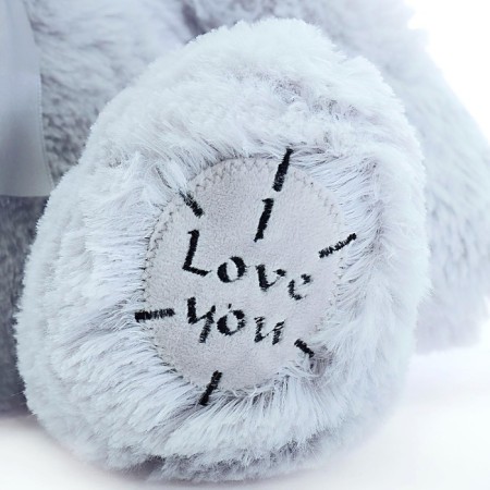 Soft toy "Bear Ted", 50 cm, ashen color-1