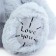 Soft toy "Bear Ted", 50 cm, ashen color