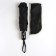 Automatic umbrella "Black", 3 additions, 8 spokes, r = 48 cm, black color