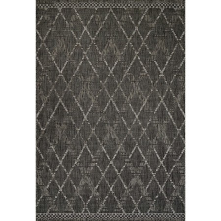 Rectangular carpet Merinos Kair, size 140x200 cm, Gray color